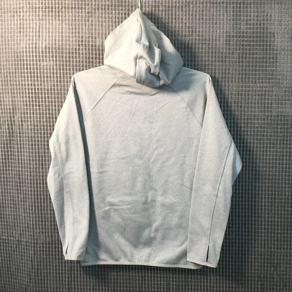 The North Face Mens XL Half Dome Pullover Hoodie Gray Logo Fleece